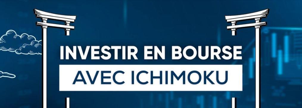Image Analyse Technique Ichimoku et chandeliers japonais